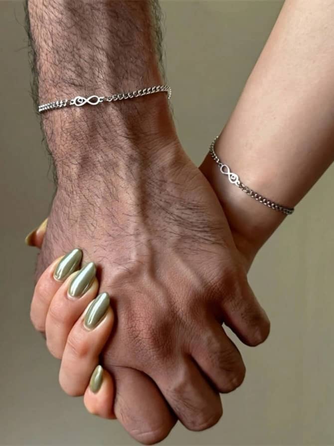 Bracelet Infini Chaîne