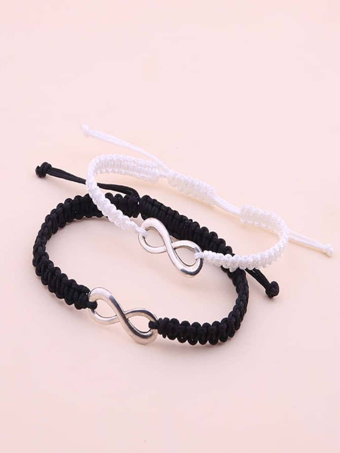 Bracelet Infini Tressé