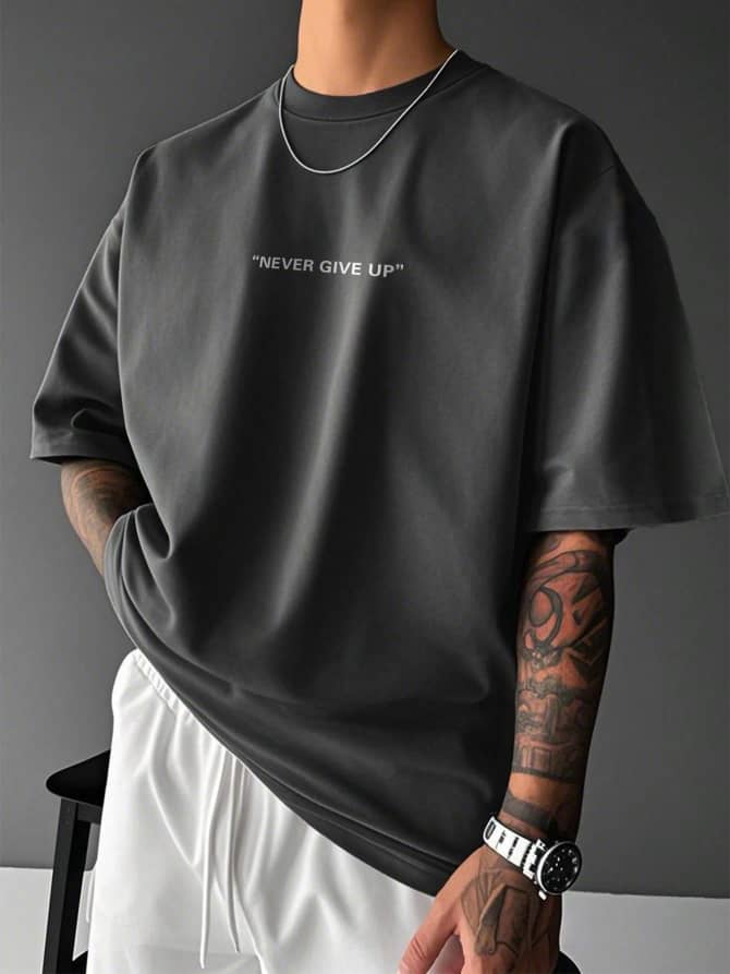 T-shirt Never Give Up